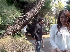 Crazy Japanese girl in Fabulous Outdoor, Group Sex JAV clip