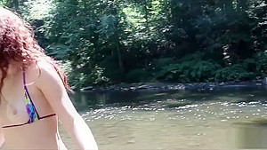 Creek fun with Alice Green