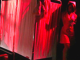 Creepy-Sexy nurse Skin Diamond dances and teases