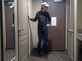 Crossdresser In Microfoam Tape Gagged And