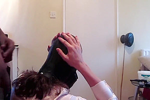 Crossdresser Trans Sissy Consumes Piss Bdsm Slave