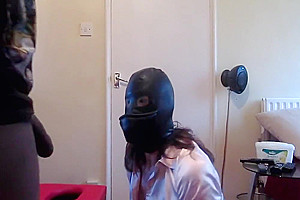 Crossdresser Trans Sissy Consumes Piss Bdsm Slave