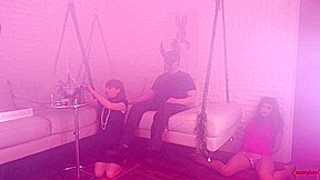 Cum drinking BDSM sex slave anally pounded
