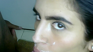 Cumshot In The Face With Hot Blowjob Brazilian Brand New Nymphet