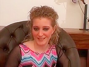 Curly Blonde Slut Adores Black Cock