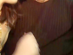 Curvy German Chick Gets Banged Hard In The Back Of The Car