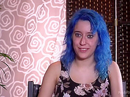 Cute And Colorful Is Begging To Be Disgraced In Public With Susy Blue