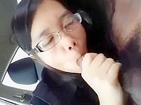 Cute Filipina sucking her black bf