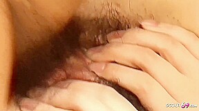 Cute Japanese Virgin teen 18+ Seduce To Defloration Sex In Unce