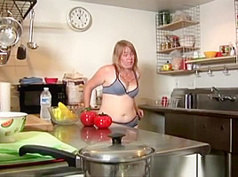 Cute & cuddly blonde MILF wishes you were fucking her juicy pussy
