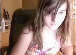 Cute immature webcam show