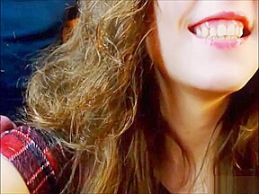 Cute teen 18+ Blows Her Boyfriend