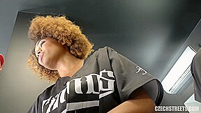 Czech Streets – Extra Sexy Black Hairdresser