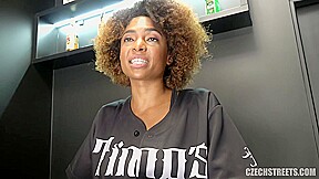 Czech Streets – Extra Sexy Black Hairdresser