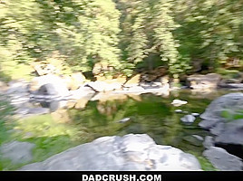 DadCrush - Outdoor Fuck With Stepdaughter