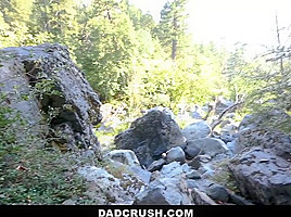 DadCrush - Outdoor Fuck With Stepdaughter