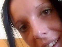 Dark Haired German Babe Pleasing A Hard Cock In Pov