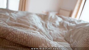 Day 4 - Step Mom Share Bed In Hotel Room With Step Son - Surprise Fuck Creampie For Step Mother!