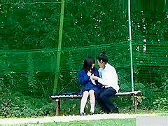 Daylight sex at the bench