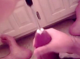 Deep Sounding big cumshot