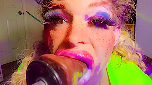 Deepthroat Machine Bbc Bimbo Transseual