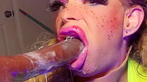 Deepthroat Machine Bbc Bimbo Transseual