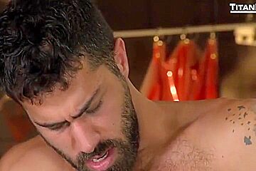 Delivery Guy Fucked Hard With Adam Ramzi And Jason Vario