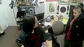 Desperate Lesbian Takes Monster Cock