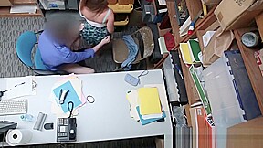 Desperate teen 18+ Gets Fucked After Being Caught Shoplifting