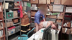 Desperate teen 18+ Gets Fucked After Being Caught Shoplifting