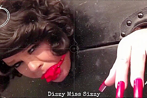 Dizzy In The Stocks! With Sissy Slave