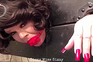 Dizzy In The Stocks! With Sissy Slave