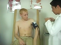 Doctor examine young gay man Once I was hard, he really began to wank me