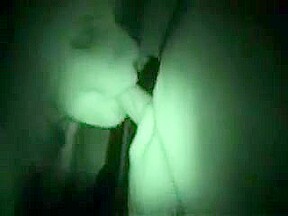 Dogging curvy wife sucks strangers cock night cam