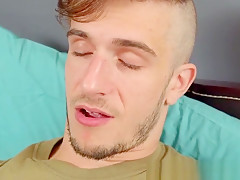 Donte Thick got help with his big cock from Brock Kniles