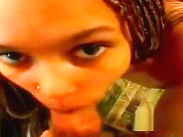 Ebony Hot Couple Beautiful Sexy Blowjob