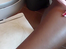 Ebony Shaving Fetish - SoloAustria