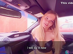 Ellie Moore - She Gave A Blowjob In Public In The Car