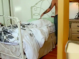 Elsa Jean gets woken up for a creampie