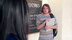 Enticing Dava Foxx allows guy to cum inside