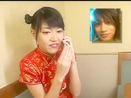 Erika indulges in ayoung lad