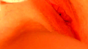 Erotic teenie gapes pink hole and gets deflorated