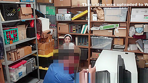 Ethnic teen 18+ shoplifter