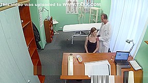 Euro patient creampied by her horny doctor and filmed by a hi