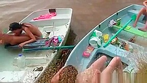 Euro teens 18+ In Outdoor Orgy