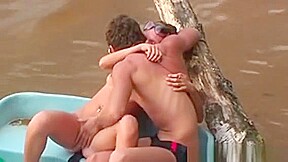Euro teens 18+ In Outdoor Orgy