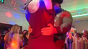 European party teens 18+ sucking dicks in the club