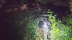 Exclusiv Pee In Savana Before Sun Rise# Net Dress N No Panties For Night Safari