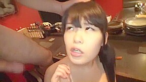 Exotic Japanese model Runa Yuuri, Sayaka Aishiro, Miwa Ikeuchi in Hottest Public JAV movie