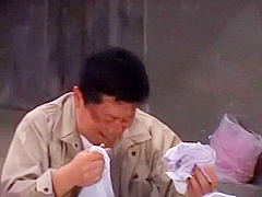 Exotic Japanese slut Azumi Harusaki in Amazing Cunnilingus, Threesome JAV clip